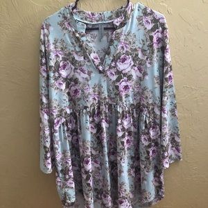 Honeyme floral babydoll gabby